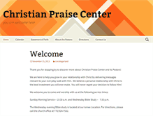 Tablet Screenshot of christianpraisecenter.com